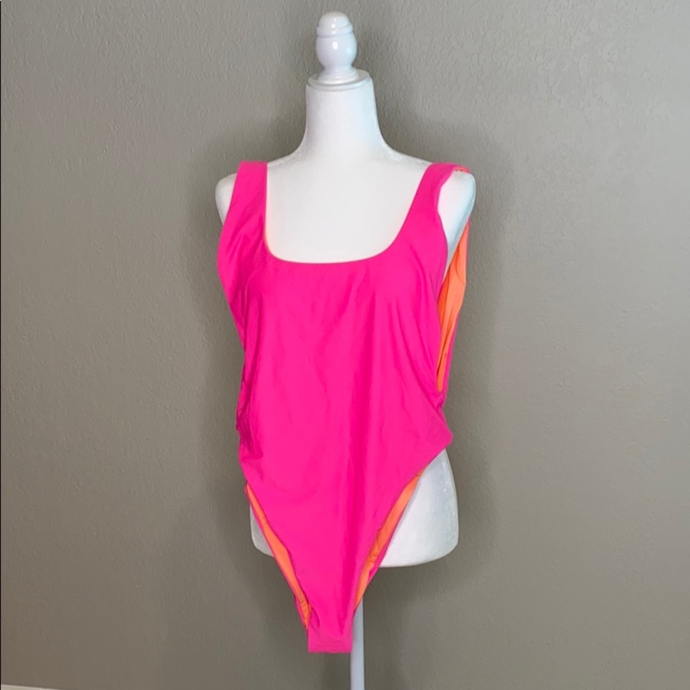 NWT Aerie Swim Reversible One Piece XL
